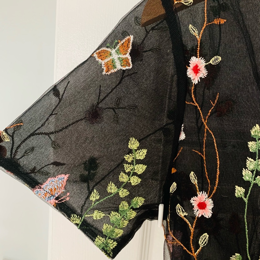 Metisu Embroidered Dress with slip - Picture 6 of 9